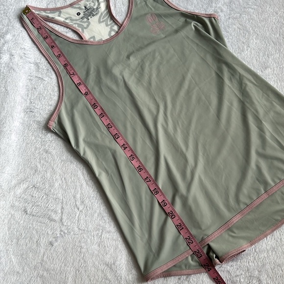 Psycho Bunny Women’s Athletic Moisture Wicking Workout Sport Running Tank‎ Top M - Picture 9 of 10